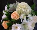 Hydrangea, Roses, Lillies, Gerbera Daisy